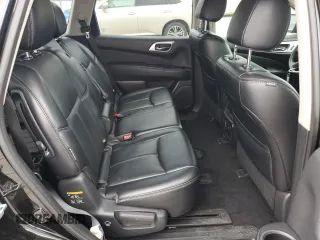 2018 Nissan Pathfinder S with VIN 5N1DR2MN7JC654997, listed as a Copart auction lot 61144015 with 141,732 mi miles and Salvage title. Bid and sale history available at DreamBid. Image 11.