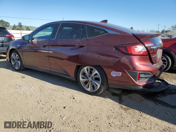 2018 Honda Clarity Plug-In Hybrid with VIN JHMZC5F14JC022982, listed as a Copart auction lot 47204414 with 38,569 mi miles. Bid and sale history available at carsss.com. Image 2.