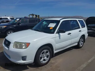 2007 Subaru Forester X with VIN JF1SG63667H742850, listed as a IAAI auction lot 42163492 with 170,787 mi miles. Bid and sale history available at carsss.com. Image 2.
