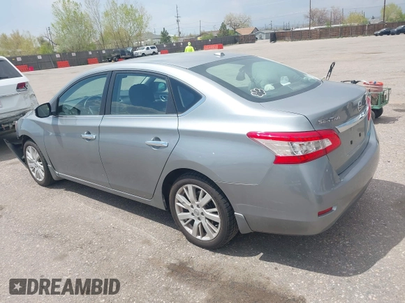 2013 Nissan Sentra FE+ S with VIN 3N1AB7AP2DL744262, listed as a IAAI auction lot 42021239 with 113,126 mi miles and . Bid and sale history available at DreamBid. Image 3.