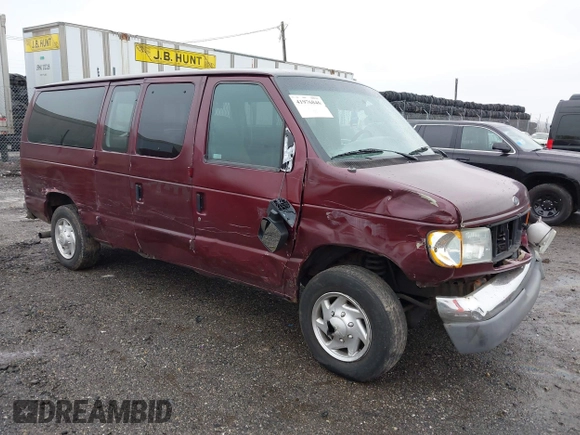 2007 Ford Econoline Passenger XL with VIN 1FMNE11L57DA55791, listed as a IAAI auction lot 41976846 with 294,952 mi miles. Bid and sale history available at carsss.com. Image 1.