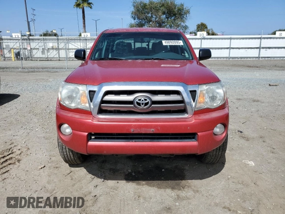 2010 Toyota Tacoma PreRunner with VIN 3TMKU4HN6AM025522, listed as a Copart auction lot 49092095 with 261,795 mi miles and Salvage title. Bid and sale history available at DreamBid. Image 5.
