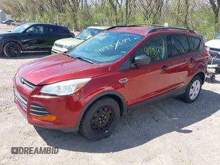 2015 Ford Escape S with VIN 1FMCU0F74FUA26457, listed as a IAAI auction lot 41992299 with 216,519 mi miles. Bid and sale history available at carsss.com. Image 2.