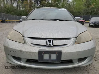 2004 Honda Civic with VIN JHMES96684S009117, listed as a Copart auction lot 53943165 with 96,383 mi miles and Clean Title. Bid and sale history available at DreamBid. Image 5.