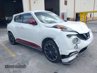 2015 Nissan Juke SL z VIN JN8AF5MV9FT562688, wystawiony jako IAAI lot #41950297 z przebiegiem 70 880 mil mil oraz . Historia ofert i sprzedaży dostępna na DreamBid. Obrazek 1.