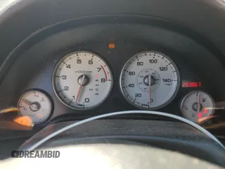 2005 Acura RSX with VIN JH4DC54845S001636, listed as a Copart auction lot 53319145 with 203,867 mi miles and Salvage title. Bid and sale history available at DreamBid. Image 9.