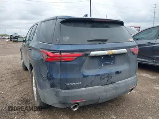 2022 Chevrolet Traverse LS with VIN 1GNERFKW6NJ147951, listed as a IAAI auction lot 41388931 with 57,424 mi miles and . Bid and sale history available at DreamBid. Image 3.