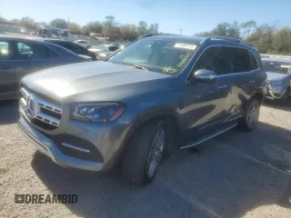 2022 Mercedes-Benz GLS 450 with VIN 4JGFF5KE2NA589208, listed as a Copart auction lot 41688724 with 39,855 mi miles and . Bid and sale history available at DreamBid. Image 1.