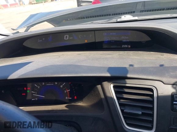 2014 Honda Civic LX with VIN 2HGFB2F50EH513868, listed as a IAAI auction lot 41986283 with 160,391 mi miles and . Bid and sale history available at DreamBid. Image 7.