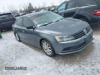 2015 Volkswagen Jetta Sport with VIN 3VWD17AJ6FM319596, listed as a IAAI auction lot 41370591 with 92,818 mi miles and . Bid and sale history available at DreamBid. Image 1.