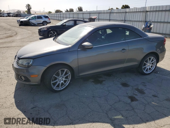 2012 Volkswagen Eos Executive with VIN WVWFW7AH4CV006428, listed as a Copart auction lot 61144685 with 101,514 mi miles and Salvage title. Bid and sale history available at DreamBid. Image 1.