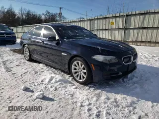 2014 BMW 5 Series 535i xDrive with VIN WBA5B3C54ED533572, listed as a Copart auction lot 89308205 with 130,486 mi miles and Salvage Title. Bid and sale history available at carsss.com. Image 11.