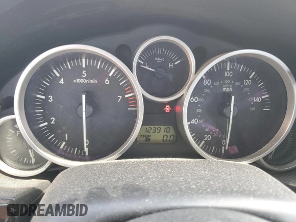 2007 Mazda MX-5 Miata Sport with VIN JM1NC25F470128936, listed as a Copart auction lot 45424585 with 123,910 mi miles and Salvage title. Bid and sale history available at DreamBid. Image 9.