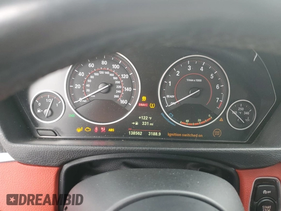 2018 BMW 4 Series 440i with VIN WBA4J5C51JBF07689, listed as a Copart auction lot 79044244 with 138,562 mi miles and Salvage Title. Bid and sale history available at DreamBid. Image 9.