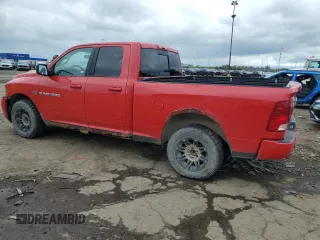 2012 Ram 1500 Sport with VIN 1C6RD7HT9CS134721, listed as a Copart auction lot 61414435 with 249,058 mi miles and Clean title. Bid and sale history available at DreamBid. Image 2.