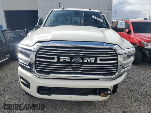 2023 Ram 2500 Laramie with VIN 3C6UR5FJ1PG591070, listed as a Copart auction lot 47958825 with 15,623 mi miles and Salvage title. Bid and sale history available at DreamBid. Image 5.