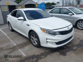 2016 Kia Optima LX with VIN KNAGT4L32G5103692, listed as a IAAI auction lot 42398872 with 122,634 mi miles and . Bid and sale history available at DreamBid. Image 1.