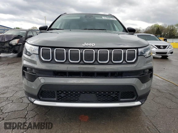 2022 Jeep Compass High Altitude with VIN 3C4NJDCB9NT153946, listed as a Copart auction lot 51050775 with 44,430 mi miles and Salvage Title. Bid and sale history available at carsss.com. Image 5.