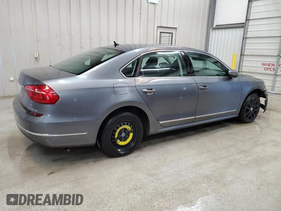 2016 Volkswagen Passat 1.8T S with VIN 1VWAT7A37GC042443, listed as a Copart auction lot 51784455 with 85,999 mi miles and Clean Title. Bid and sale history available at carsss.com. Image 3.