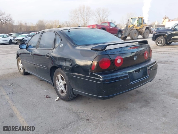 2004 Chevrolet Impala LS with VIN 2G1WH55K649247313, listed as a IAAI auction lot 41864530 with 135,224 mi miles. Bid and sale history available at carsss.com. Image 3.