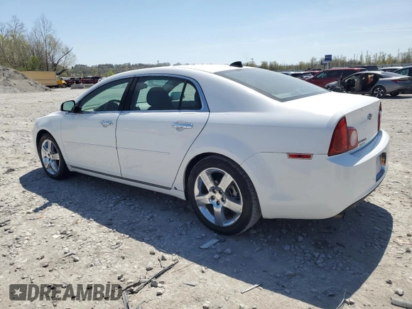 2012 Chevrolet Malibu 1LT with VIN 1G1ZC5E01CF197999, listed as a Copart auction lot 53381245 with 178,233 mi miles and Clean Title. Bid and sale history available at DreamBid. Image 2.