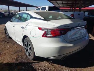2018 Nissan Maxima SV with VIN 1N4AA6AP8JC386625, listed as a IAAI auction lot 41345154 with 44,441 mi miles and . Bid and sale history available at DreamBid. Image 3.