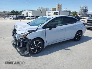 2024 Nissan Versa SR with VIN 3N1CN8FV3RL820284, listed as a Copart auction lot 56488995 with 18,637 mi miles and Salvage title. Bid and sale history available at DreamBid. Image 1.