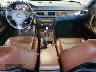 2007 BMW 3 Series 335i with VIN WBAVB73507PA87352, listed as a Copart auction lot 54055315 with 179,333 mi miles and Salvage title. Bid and sale history available at DreamBid. Image 8.