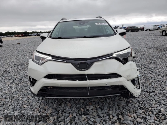 2017 Toyota RAV4 Limited with VIN 2T3YFREV4HW321248, listed as a Copart auction lot 52186185 with 91,011 mi miles and Salvage Title. Bid and sale history available at carsss.com. Image 5.