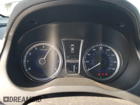 2014 Hyundai Azera with VIN KMHFG4JG2EA359243, listed as a Copart auction lot 87124854 with 256,755 mi miles and Clean title. Bid and sale history available at DreamBid. Image 9.
