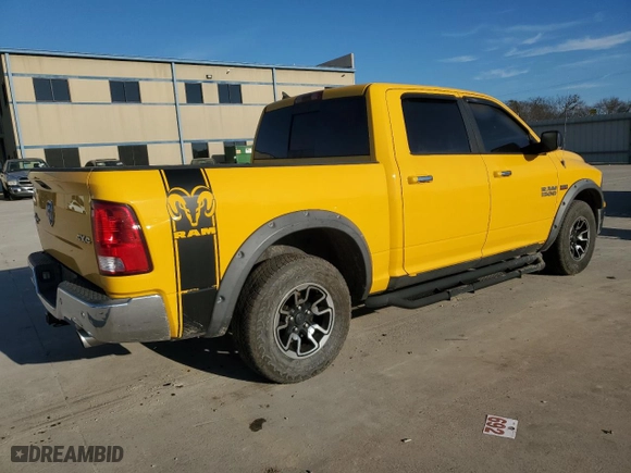 2016 Ram 1500 Lone Star with VIN 1C6RR7LT8GS365107, listed as a Copart auction lot 89133695 with 141,679 mi miles and Salvage Title. Bid and sale history available at carsss.com. Image 3.
