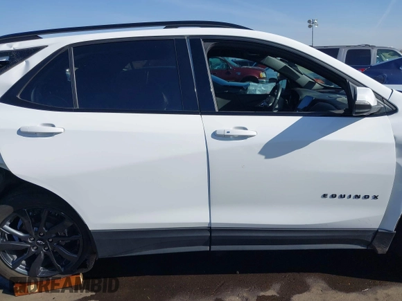 2023 Chevrolet Equinox RS with VIN 3GNAXMEG0PS137169, listed as a IAAI auction lot 41188861 with 41,178 mi miles. Bid and sale history available at carsss.com. Image 12.