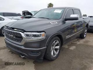 2019 Ram 1500 Limited with VIN 1C6SRFHT6KN773195, listed as a IAAI auction lot 42421233 with 82,506 mi miles and . Bid and sale history available at DreamBid. Image 2.