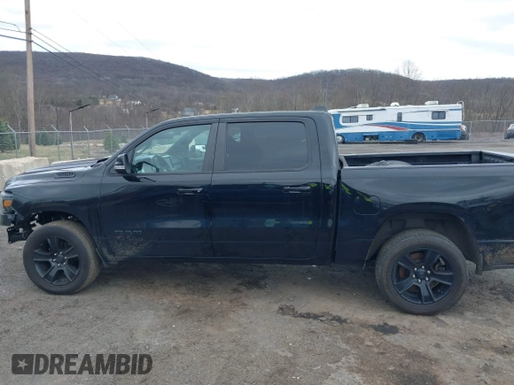 2020 Ram 1500 Big Horn with VIN 1C6SRFFT6LN183373, listed as a IAAI auction lot 41777408 with 43,457 mi miles. Bid and sale history available at carsss.com. Image 15.