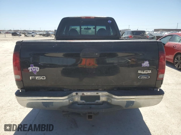2000 Ford F-150 XL with VIN 1FTRX17L1YKA97900, listed as a Copart auction lot 48758555 with 220,834 mi miles and Clean Title. Bid and sale history available at carsss.com. Image 6.