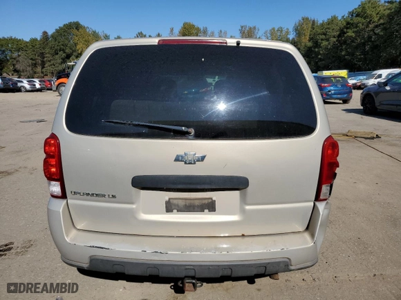 2007 Chevrolet Uplander LS Fleet with VIN 1GNDV23157D162249, listed as a Copart auction lot 75547054 with 296,022 mi miles and Clean Title. Bid and sale history available at carsss.com. Image 6.