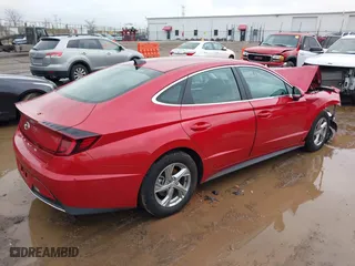 2022 Hyundai Sonata SE with VIN 5NPEG4JA6NH142900, listed as a IAAI auction lot 38226899 with 14,930 mi miles. Bid and sale history available at carsss.com. Image 4.