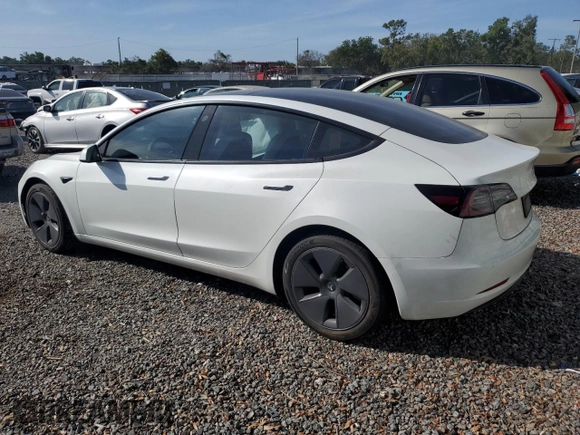 2022 Tesla Model 3 z VIN 5YJ3E1EA8NF348174, wystawiony jako Copart lot #53757025 z przebiegiem 38 722 mil mil oraz Nie do naprawy • Non repairable. Historia ofert i sprzedaży dostępna na DreamBid. Obrazek 2.