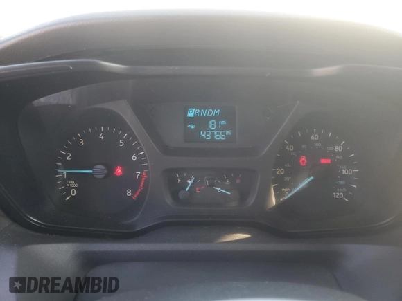 2017 Ford Transit with VIN 1FTYR1CM1HKB07796, listed as a Copart auction lot 42052045 with 143,766 mi miles and Salvage Title. Bid and sale history available at DreamBid. Image 9.
