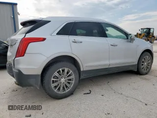 2017 Cadillac XT5 Luxury FWD with VIN 1GYKNBRS8HZ221244, listed as a Copart auction lot 55316055 with 101,330 mi miles and Salvage title. Bid and sale history available at DreamBid. Image 3.