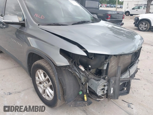 2018 Chevrolet Traverse LT Cloth with VIN 1GNERGKW9JJ170172, listed as a IAAI auction lot 42335139 with 175,417 mi miles and . Bid and sale history available at DreamBid. Image 19.