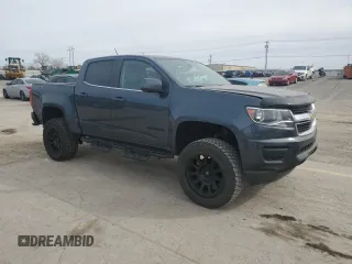 2020 Chevrolet Colorado 4WD Work Truck with VIN 1GCGTBEN7L1112220, listed as a Copart auction lot 48948425 with 97,218 mi miles and Salvage title. Bid and sale history available at DreamBid. Image 4.