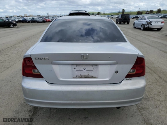 2003 Honda Civic EX with VIN 1HGEM22093L085251, listed as a Copart auction lot 51153205 with 130,754 mi miles and Clean Title. Bid and sale history available at carsss.com. Image 6.