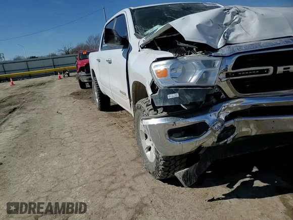 2020 Ram 1500 Big Horn с VIN 1C6SRFFT1LN332286, выставлен на аукционе Copart как лот 45962685 с пробегом 103 167 миль миль и Списание • Salvage title. История ставок и продаж доступна на DreamBid. Изображение 10.