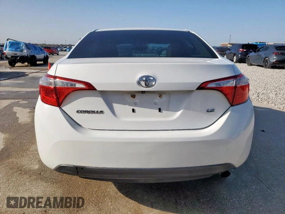2014 Toyota Corolla L with VIN 5YFBURHE4EP054822, listed as a Copart auction lot 56919995 with 74,516 mi miles and Clean title. Bid and sale history available at DreamBid. Image 6.