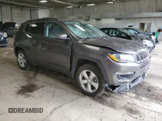 2020 Jeep Compass Latitude with VIN 3C4NJDBB9LT133503, listed as a Copart auction lot 63713255 with 53,373 mi miles and Non repairable. Bid and sale history available at DreamBid. Image 4.