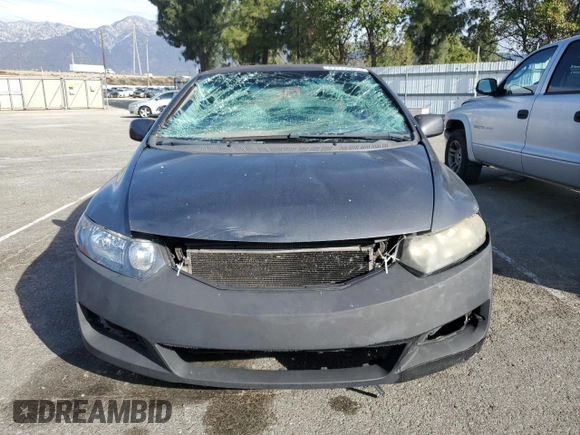 2010 Honda Civic Cpe LX with VIN 2HGFG1B63AH524643, listed as a Copart auction lot 54616325 with 0 mi miles and Salvage Title. Bid and sale history available at carsss.com. Image 5.