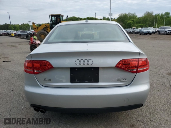 2011 Audi A4 Premium Plus z VIN WAUFFAFL1BN044821, wystawiony jako Copart lot #56718195 z przebiegiem 117 209 mil mil oraz Szkoda całkowita • Salvage title. Historia ofert i sprzedaży dostępna na DreamBid. Obrazek 6.