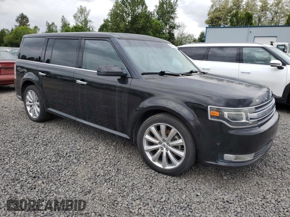 2013 Ford Flex Limited z VIN 2FMHK6DT4DBD17039, wystawiony jako Copart lot #57093995 z przebiegiem 95 517 mil mil oraz Czysty tytuł • Clean title. Historia ofert i sprzedaży dostępna na DreamBid. Obrazek 4.