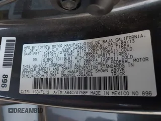 2013 Toyota Tacoma with VIN 3TMLU4EN7DM121253, listed as a IAAI auction lot 42498187 with 145,604 mi miles and . Bid and sale history available at DreamBid. Image 9.